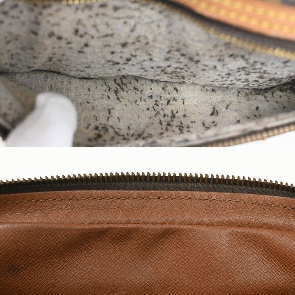 LOUIS VUITTON Marly Dragonne GM Clutch Hand Bag Monogram Brown - Picture 12 of 13